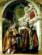Paolo  Veronese ss. geminianus and severus and severus oil
